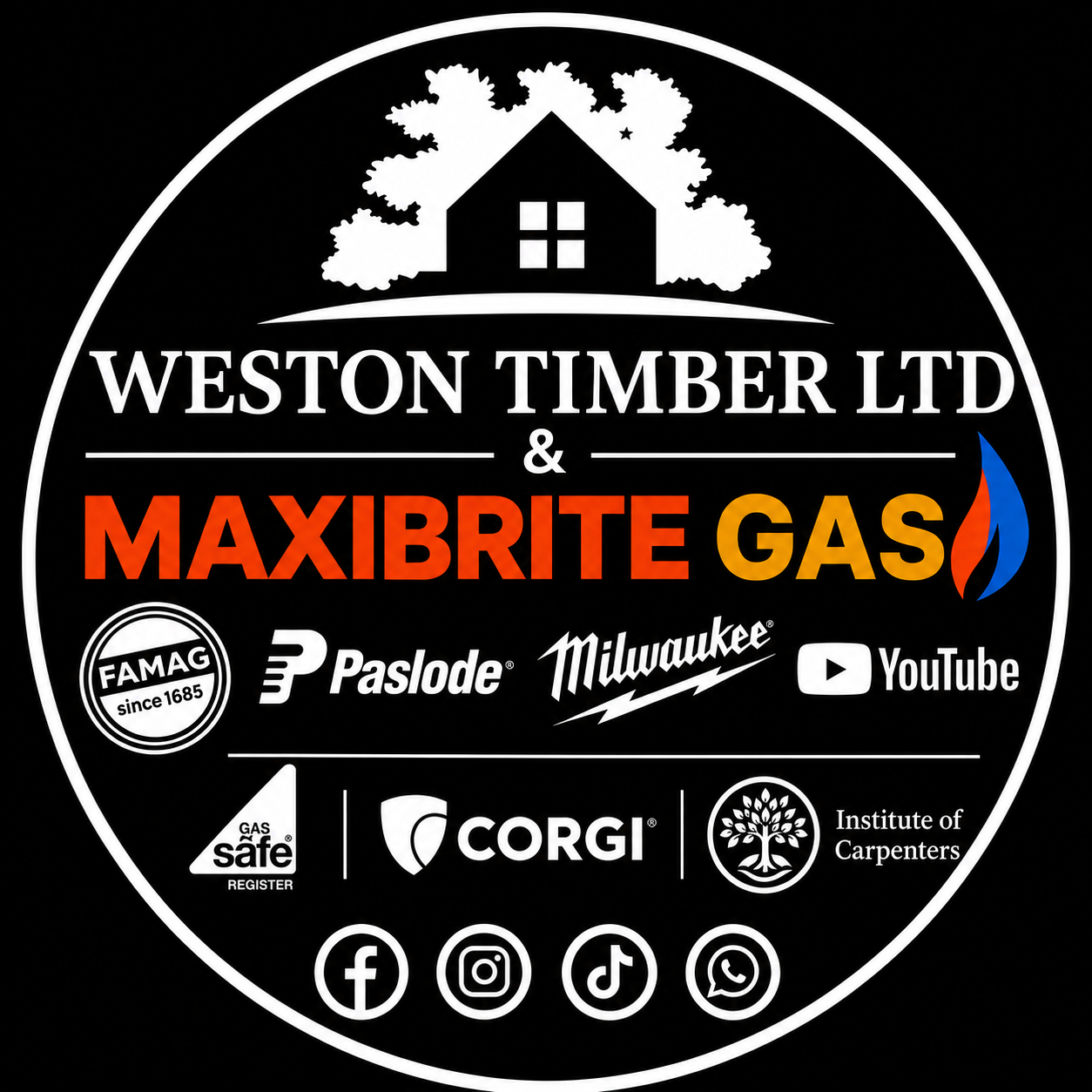 New Logo, New direction, Now Gas safe and Corgi registered